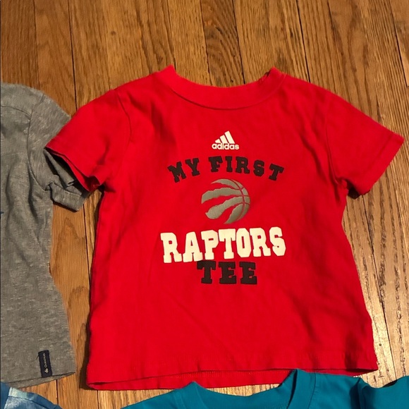 Assorted Kids T-Shirt Collection - Black, Gray, Red, Cream, Blue - Picture 6 of 14